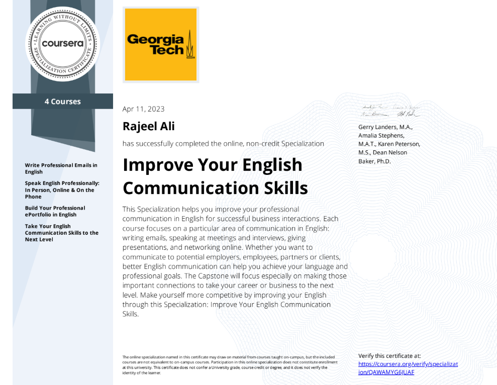 English Communication Skills